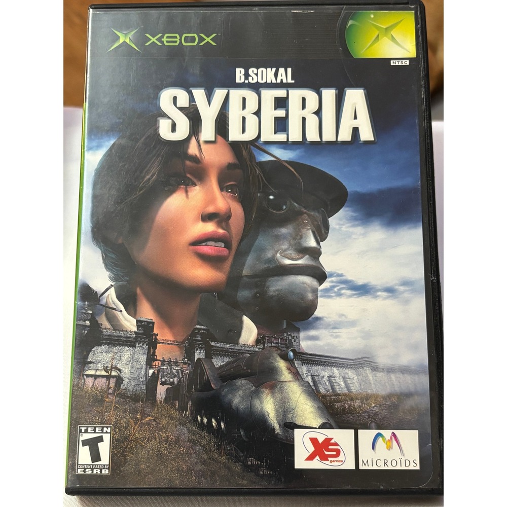 Xbox Syberia Adventure‎ Puzzle Video Game B Sokal Complete